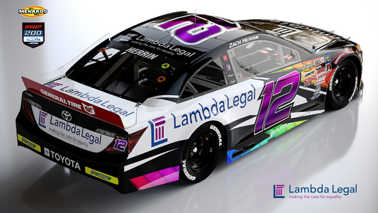 Lambda Legal to partner with Zach Herrin in the ARCA Menards Series Brandt 200 at Daytona